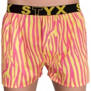 Pánské trenky Styx art sportovní guma zebra